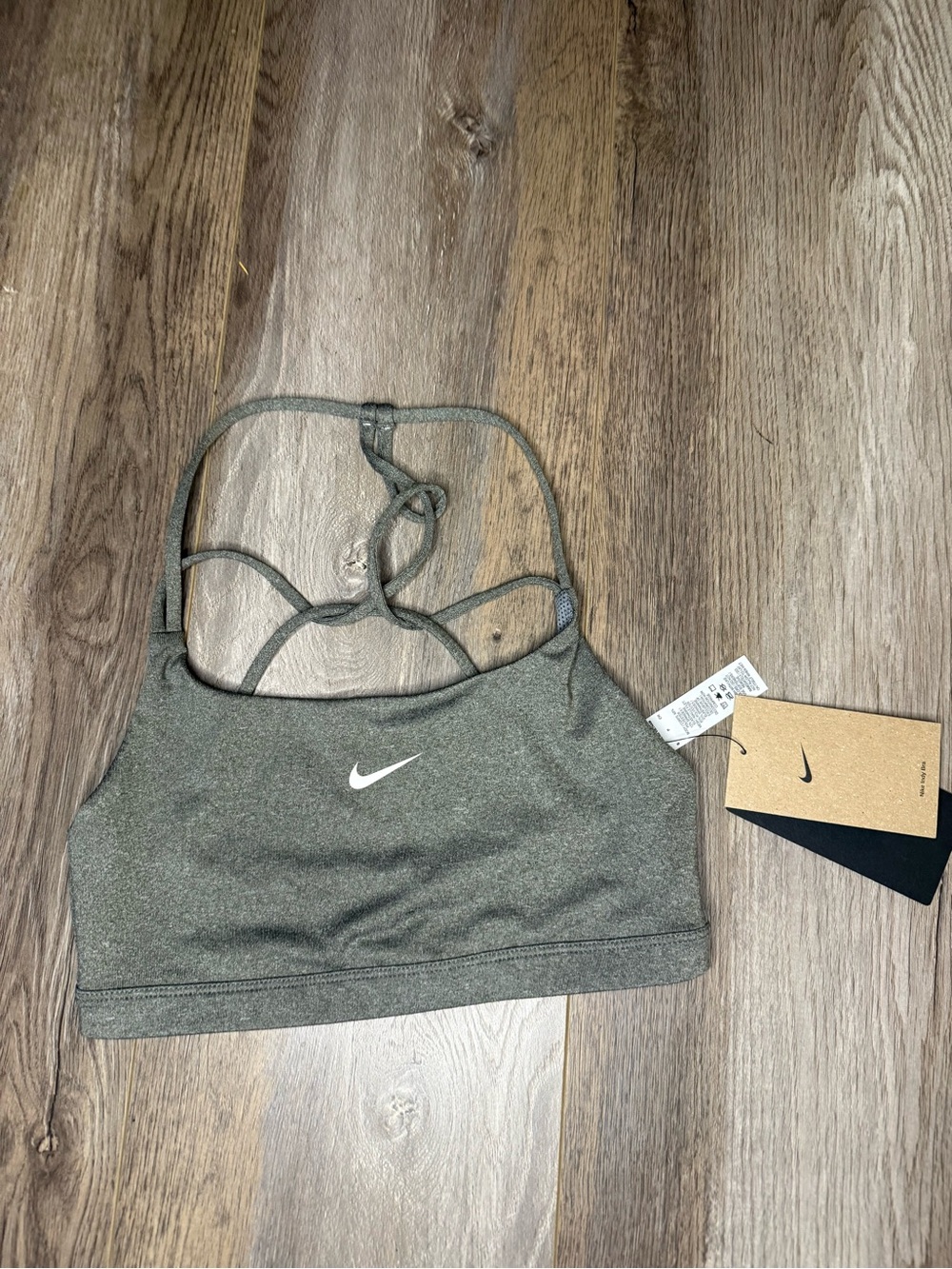 Nike Women's Strappy Grey Training Sports Bra- Small
